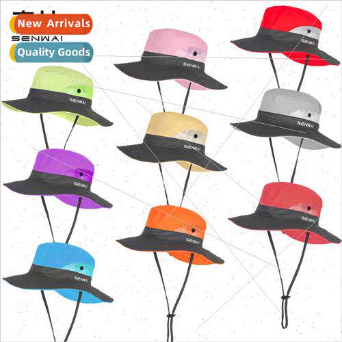 Children sun hat summer baby fisherman hat mesh parent-child