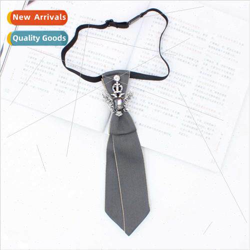 shirt tie Korean no tie wear small pieces 适用TS207