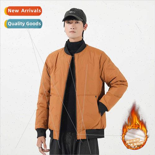 2023 new cotton coat jacket male winter teenage warm cotton