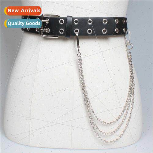 Double rows holes Three rows holes belt ins belt female jk m