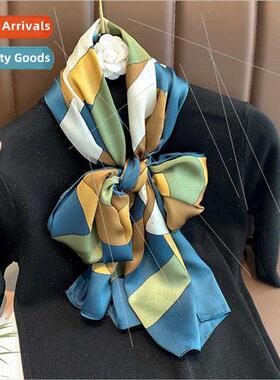 2021 new Korean  thousbirds grid fashion temperament simple