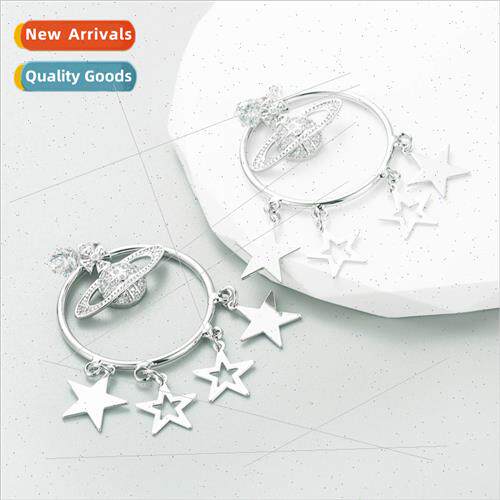 Europe Creative space elements earrings female alloy earring