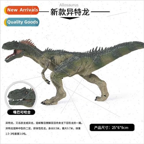 static dinosaur world model new Allosaurus solid large plast