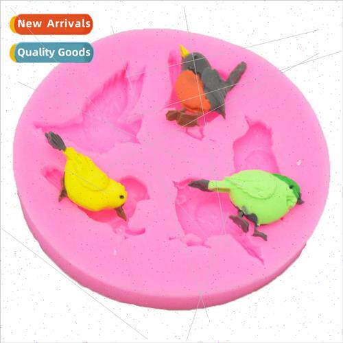 Baking Moulds five consecutive bird flip cake decoration cho