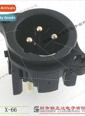 3 pole vertical Xe socket X-66 3 pole 180 degree plug plate