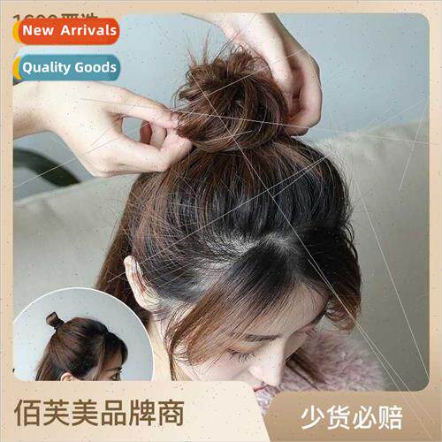 Wig Hair Circle Female Messy Curly Hair Circle Marble Head W