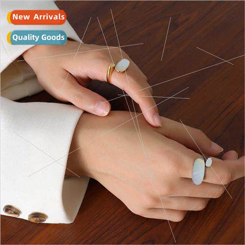 Ins cold wind Europe niche tanium steel gold-plated jewelry