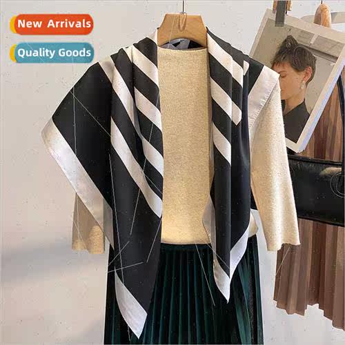 Korea new spring fall fashion 90 large square scarf female s