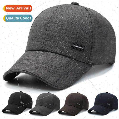 Hat middle-aged men spring fall new baseball cap Korean  tid