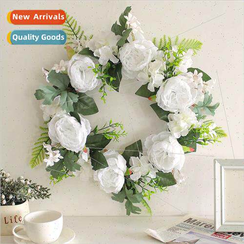 Deadwood Whe Wreath Hanging Decoration Holiday Flower Vine W