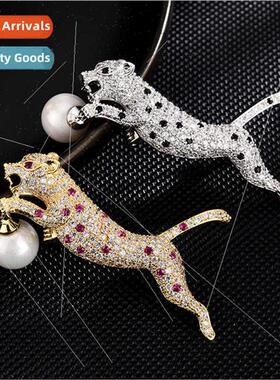 Animal high-grade creative brooch luxury tiger corsage pin c