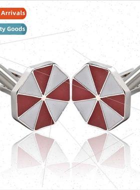 New French cufflinks film  Resident Evil ttle Red Umbrella b