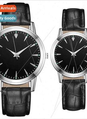 2021 new couple quartz watch fashion retro belt temperament