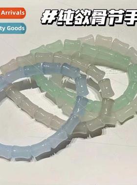 New tide pure desire bone ring beaded bracelet female fresh