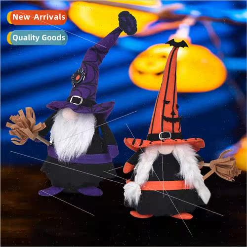 2023 Halloween Decoration Supplies Gnome Old Man Window Disp