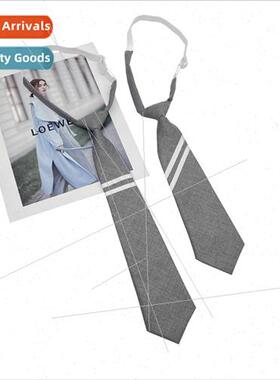 Wave ster Love You Tie Men Women jk College Knot  Lazy Schoo