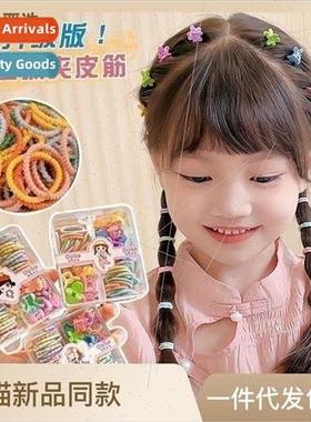 leather bhair clip combination baby does not hurt hair girls