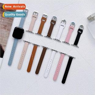 leather thin eight watch8 buckle bapple 适用apple watch