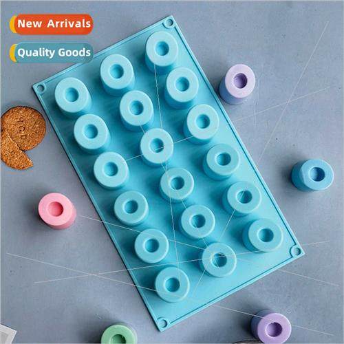 18 diagonal donuts chocolate cake pudding dessert mold soap