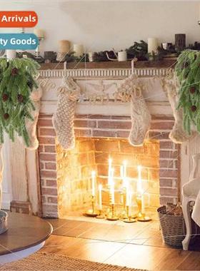 New simulation Christmas pine needles pine cone rattan fake