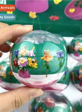 assembled twisted egg small particles building blocks assemb