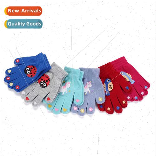 Cute animal men women children gloves 7-12 years old element