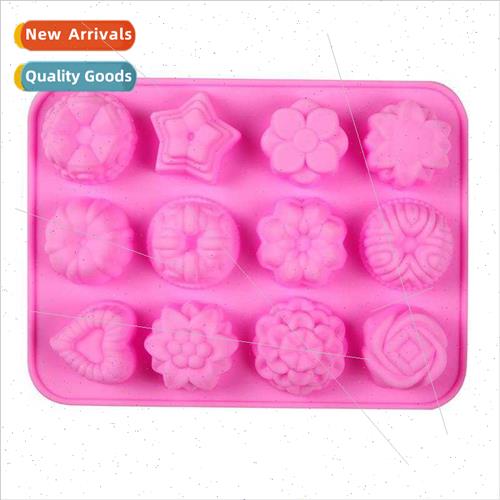 12 anhua Grass 419 Chocolate Mold Food grade Baking Supplies