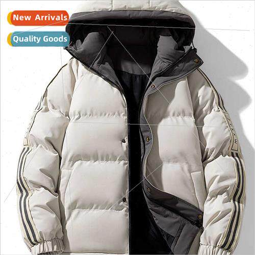 cotton jacket men winter tide thickened hundred warm down co
