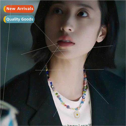 Autumn winter hundred fresh flowers collarbone chain Korean