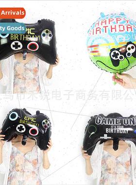 Large/medium/small fat thin gamepad aluminum mold balloon e-