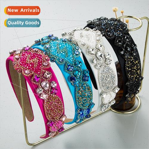 Hair bands Europe personalized retro baroque crystal flowers