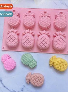 licone 8 wh pineapple chocolate DIY cake ice cookies pastry