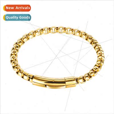 Europe hip-hop stainless steel tide men hjewelry set retro t