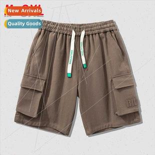 summer loo men size large tide 2023 wear outside shorts Work
