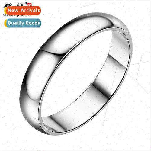 lver ght Ring 925 lver Jewelry Glossy  lver Women Tail Ring