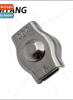 Stainless Steel Double Dollar Chuck Wire Rope Double Clamp S