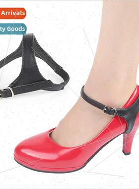 Women single shoes high-heeled shoes anti-drop heel leather