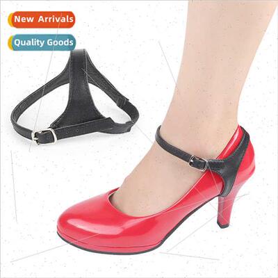 Women single shoes high-heeled shoes anti-drop heel leather