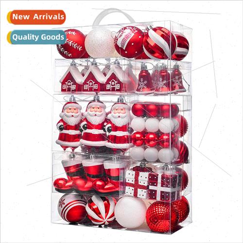 Santa Claus snowflake house ice pick bells gift box plating