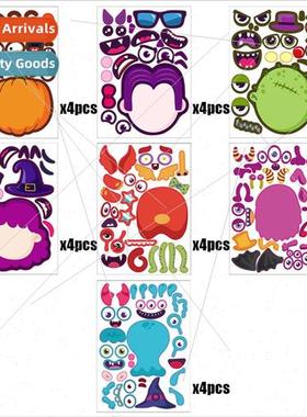 XINHAI07 Holiday Stickers Halloween Stickers Stickers Hallow