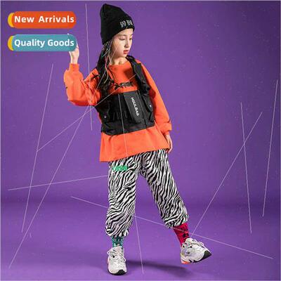 Children Set Dance Su Boys Handsome Hip Hop Permance Clothes