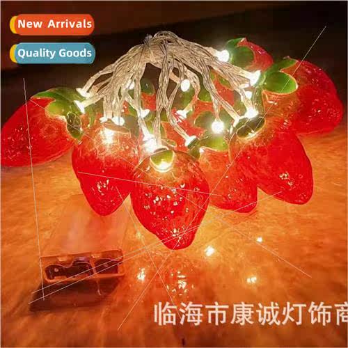 LED Strawberry String ghts Decoration ghts Strawberry String