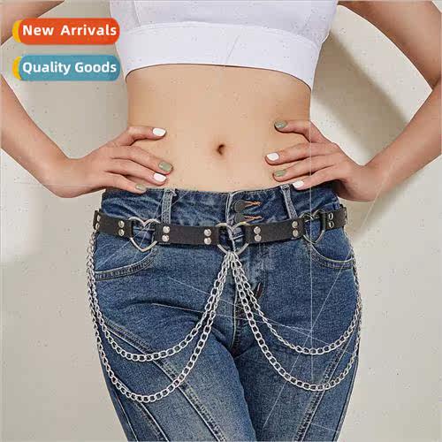 Europe ladies decorative waistband waist chain back belt bel