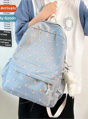 Schoolbag female ins wind Korean college campus middle schoo