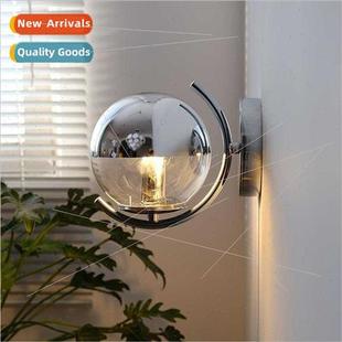 model wall orb silver wal glass planet vintage Medieval lamp