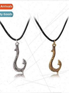 Ocean Edge Hook Necklace Moana Maui Magic Pendant Collarbone