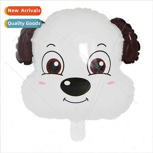 New head balloon birth dog film cartoon inch aluminum