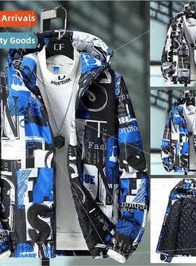 2019 new spring fall jacket male Korean  nd middle school st