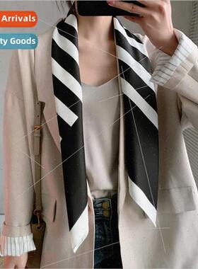 Korean  temperament neckerchief square scarf fashion silk sc