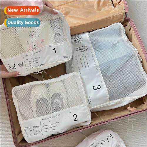 Travel organizer bag large capacy sucase clothes storage org
